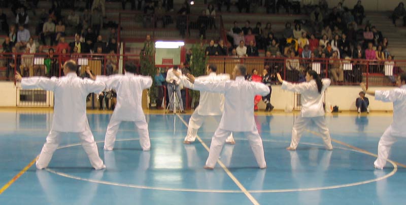 Il giovane Atleta Simone Rosi con il Maestro Lattanzi